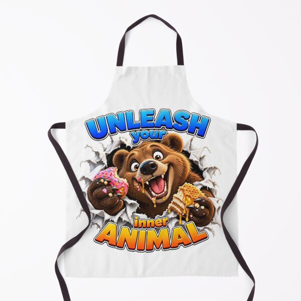 Item preview, Unleash Your Inner Animal - Hungry Bear designed and sold by Bor-Suk.