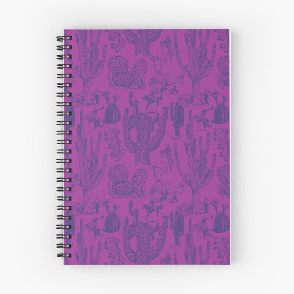 Item preview, Western Cactoile in Neon Purple designed and sold by YesterdayColl.