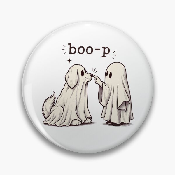 Item preview, Ghost Dog Boo-p designed and sold by LuveraxArt.