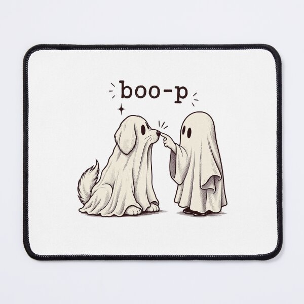 Item preview, Ghost Dog Boo-p designed and sold by LuveraxArt.