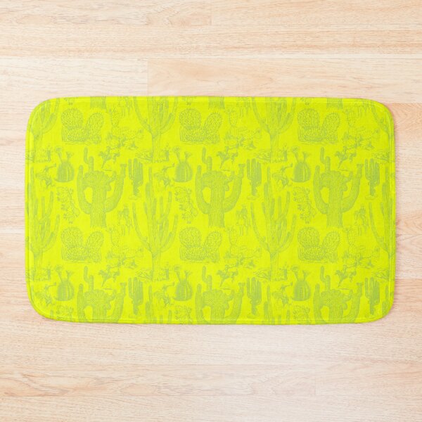 Item preview, Western Cactoile in Neon Safety Yellow designed and sold by YesterdayColl.