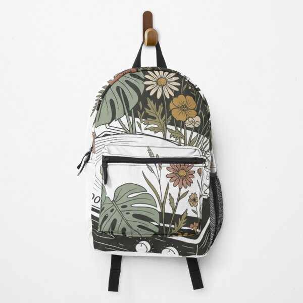 Item preview, Groove and Bloom Vintage Vinyl Record Player Botanical Art designed and sold by VibeTherapyArt.