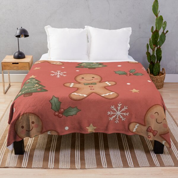 Item preview, Gingerbread Man and Christmas Tree Pattern designed and sold by SassyArtistry.
