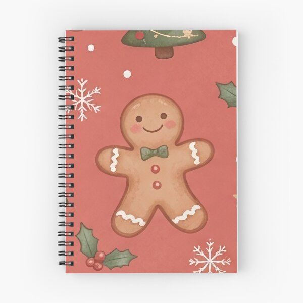 Item preview, Gingerbread Man and Christmas Tree Pattern designed and sold by SassyArtistry.