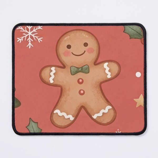 Item preview, Gingerbread Man and Christmas Tree Pattern designed and sold by SassyArtistry.
