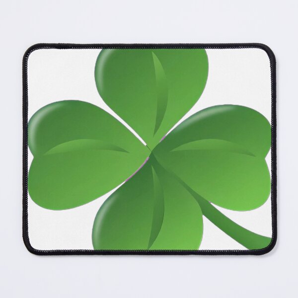 Item preview, LUCKY GIRL ERA - Glossy Four-Leaf Clover Icon - Symbol of Good Luck & Fortune designed and sold by HoMya.