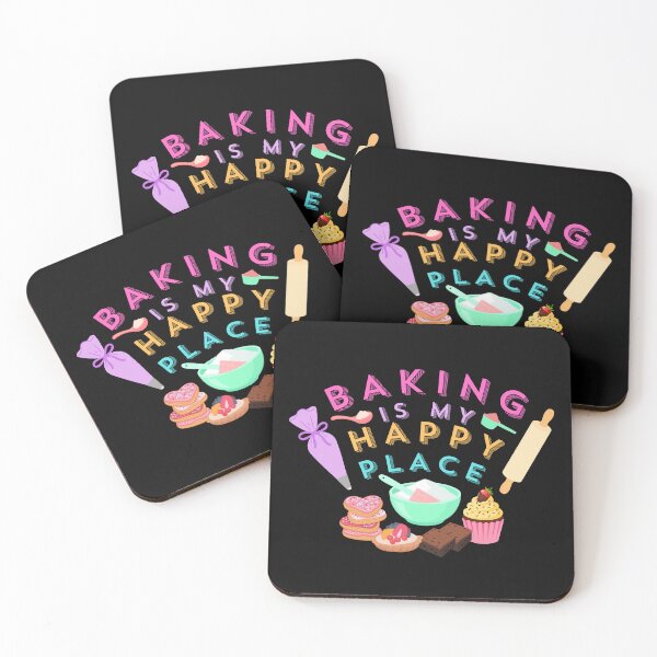 Item preview, Baking Is My Happy Place Dessert Lover designed and sold by Shedronpanda.