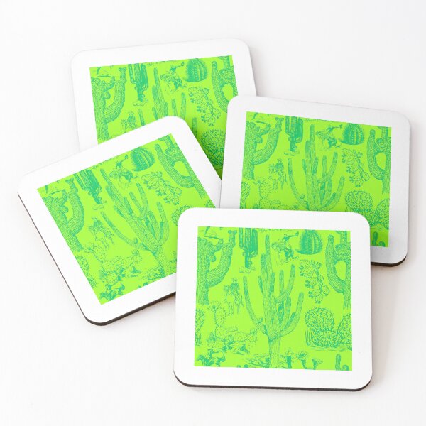 Item preview, Western Cactoile in Neon Green designed and sold by YesterdayColl.