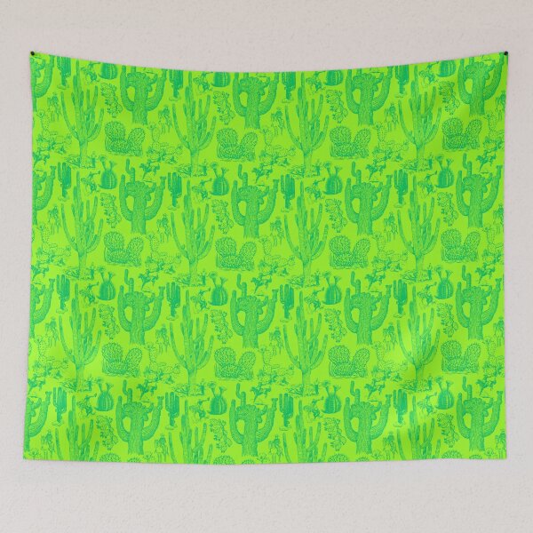 Item preview, Western Cactoile in Neon Green designed and sold by YesterdayColl.