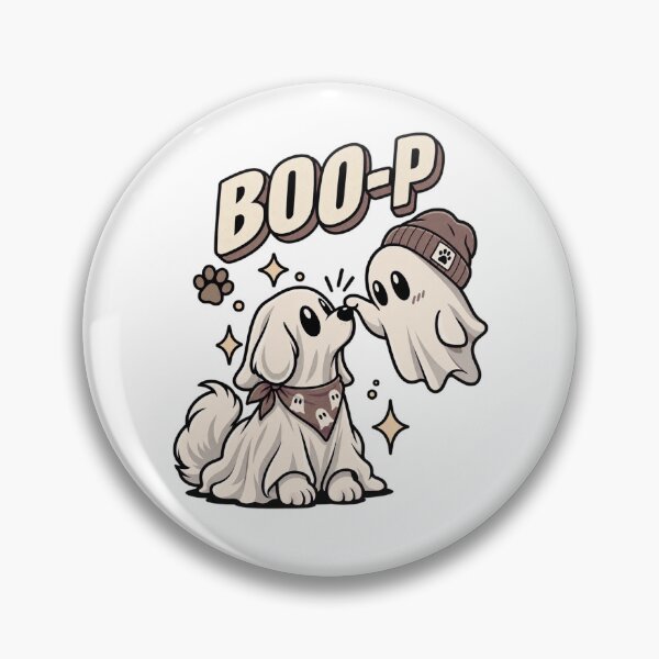 Item preview, Ghost Dog Boo-p designed and sold by LuveraxArt.