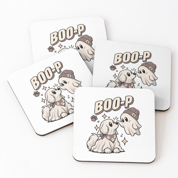 Item preview, Ghost Dog Boo-p designed and sold by LuveraxArt.