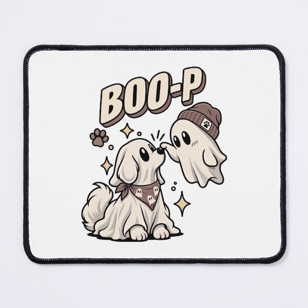 Item preview, Ghost Dog Boo-p designed and sold by LuveraxArt.