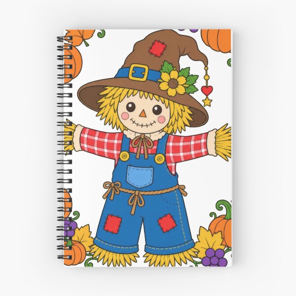 Item preview, Autumn Scarecrow Farmed Wreath designed and sold by kdhill.