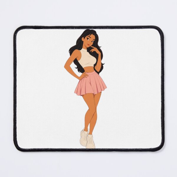 Item preview, Retro Arabian Princess Pin Up – Classic Cartoon Summer Style designed and sold by  Hollow Moon Studios..