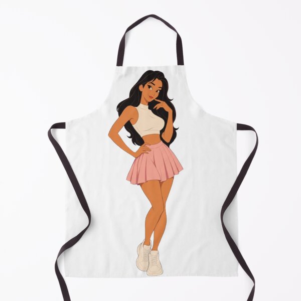 Item preview, Retro Arabian Princess Pin Up – Classic Cartoon Summer Style designed and sold by  Hollow Moon Studios..
