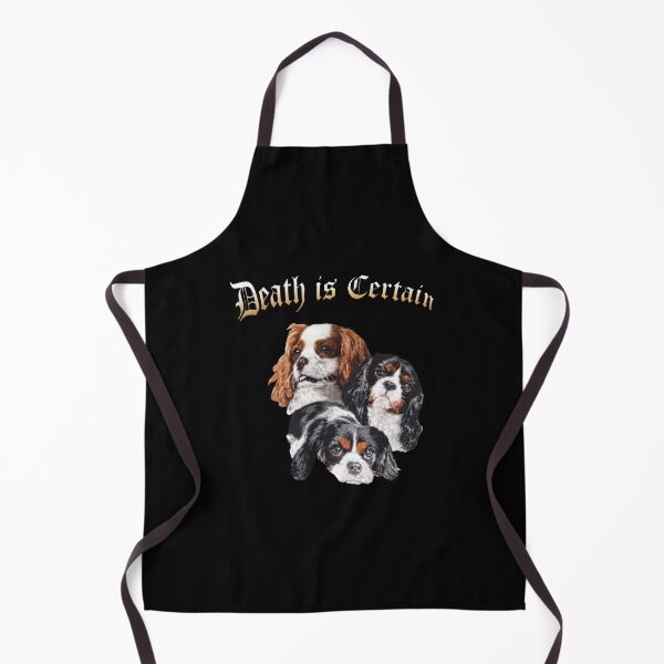 Item preview, Death Is Certain - Cavalier King Charles Spaniel designed and sold by weepyzumi.