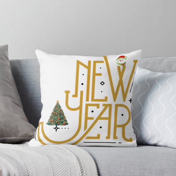 Item preview, GOLDEN NEW YEAR 2026 - Luxury Gold Foil Typography with Christmas Tree & Snowman - Festive Minimalist designed and sold by HoMya.