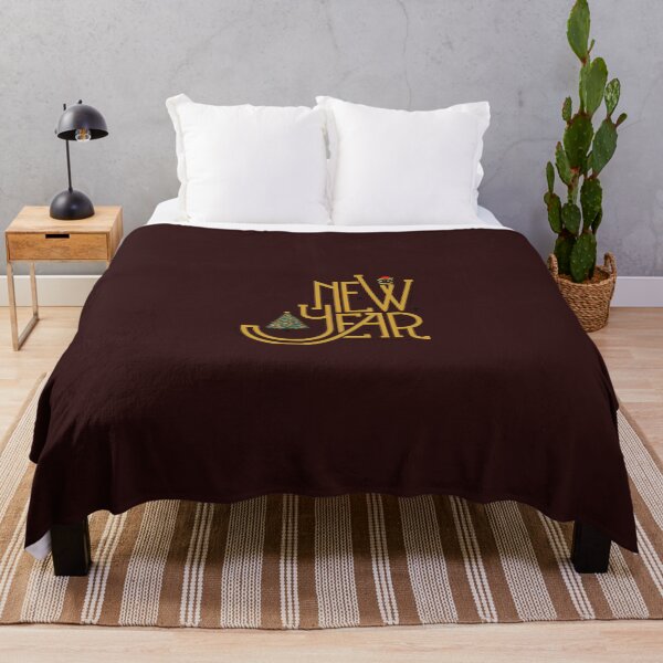 Item preview, GOLDEN NEW YEAR 2026 - Luxury Gold Foil Typography with Christmas Tree & Snowman - Festive Minimalist designed and sold by HoMya.