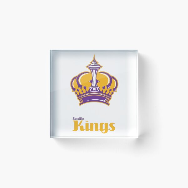 Item preview, Seattle Kings Space Needle Crown Vintage Gold designed and sold by BlasiseDS.