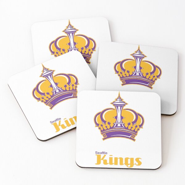 Item preview, Seattle Kings Space Needle Crown Vintage Gold designed and sold by BlasiseDS.