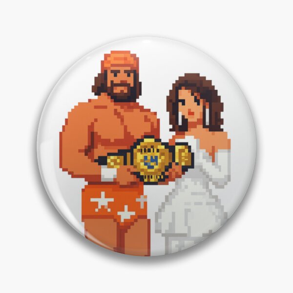 Item preview, Macho Man & Miss Elizabeth designed and sold by WretroMania.