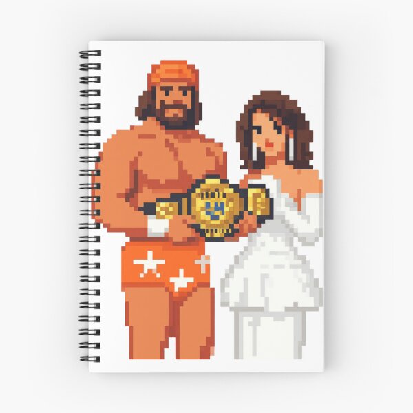 Item preview, Macho Man & Miss Elizabeth designed and sold by WretroMania.