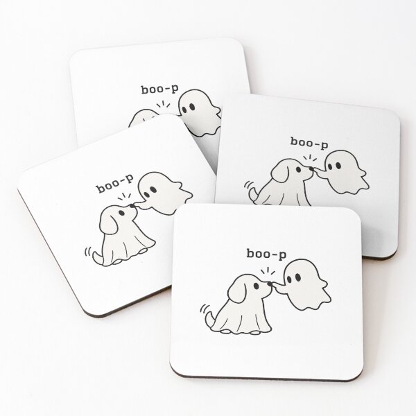 Item preview, Ghost Dog Boo-p designed and sold by LuveraxArt.