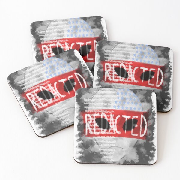 Item preview, Redacted Alien – Classified UFO Conspiracy Art designed and sold by Kubbykat.