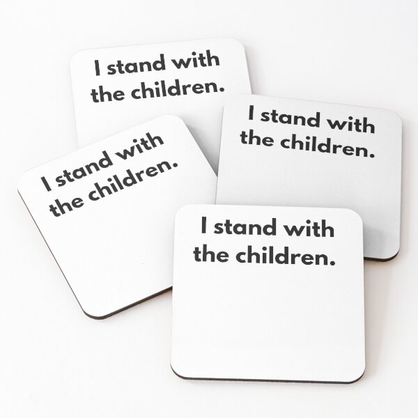 Item preview, I stand with the children. designed and sold by BoldRecord.