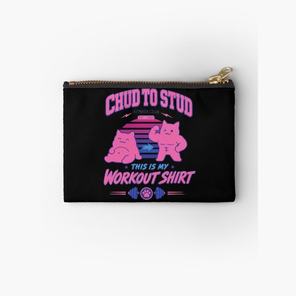 Item preview, Chud To Stud Fitness Club Est. 2020 This Is My Workout Shirt designed and sold by weepyzumi.