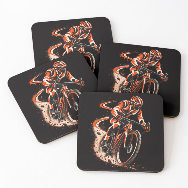 Item preview, Road Cyclist in Motion – Abstract Cycling Art designed and sold by zhivago1980.