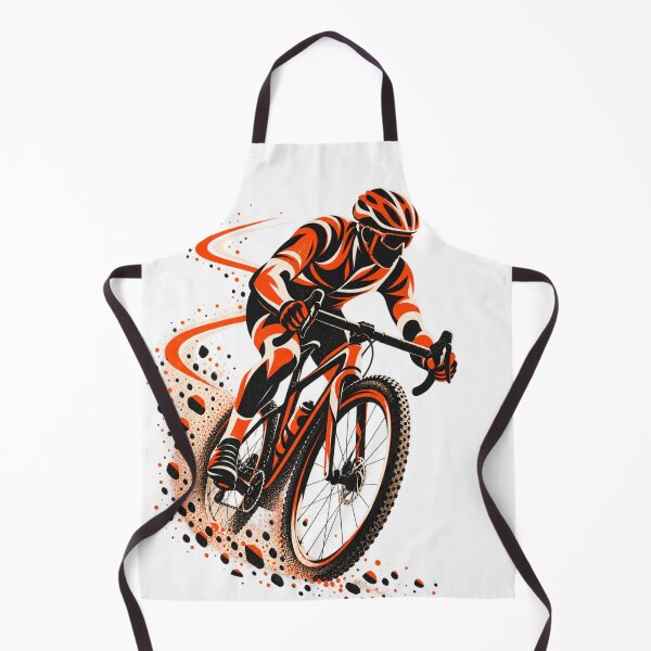 Item preview, Road Cyclist in Motion – Abstract Cycling Art designed and sold by zhivago1980.
