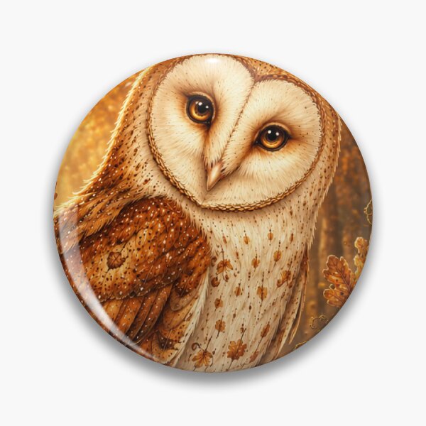 Item preview, Cinnamon Owl | Enchanted Autumn Woodland designed and sold by Joammiyon.
