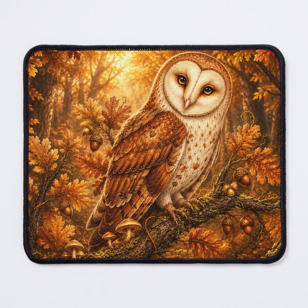Item preview, Cinnamon Owl | Enchanted Autumn Woodland designed and sold by Joammiyon.