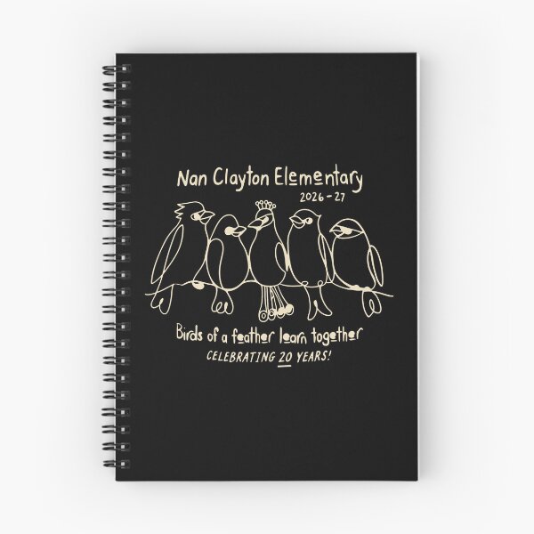Item preview, Nan Clayton Elementary - 2026-27 - Birds Of A Feather Learn Together - Celebrating 20 Years! designed and sold by weepyzumi.