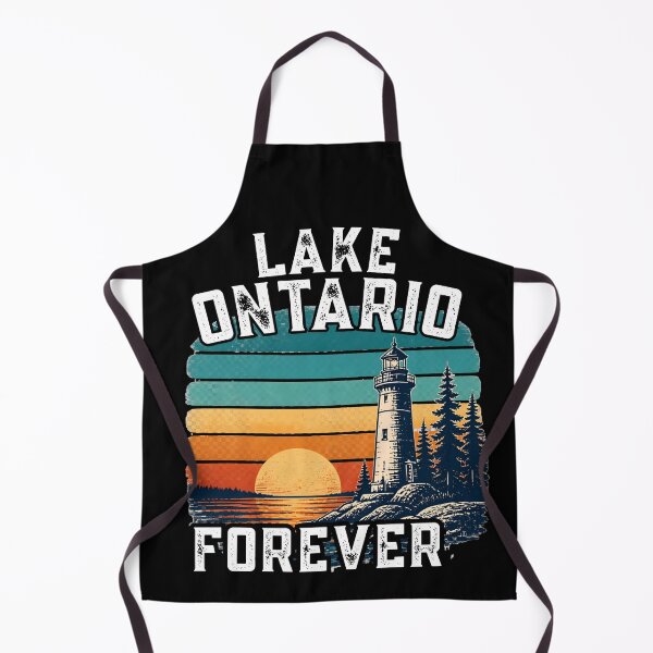 Item preview, Lake Ontario Forever Retro Sunset Horizon Lighthouse designed and sold by LeSoniPapaPrint.