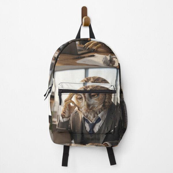 Item preview, Corporate Burnout: The Exhausted Office Owl designed and sold by AfresStudio.