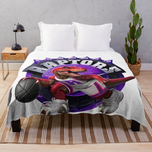 Item preview, Toronto Raptors Vintage Basketball Dinosaur Mascot Illustration designed and sold by BlasiseDS.