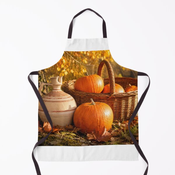 Item preview, Autumn Pumpkins in Rustic Basket designed and sold by DansCreations42.