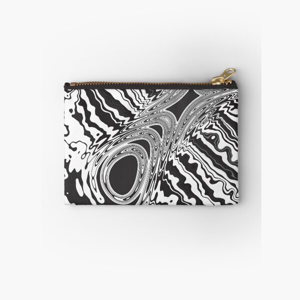 Item preview, Op Art Abstract Ocean Waves in Monochrome  designed and sold by cremedecolor.