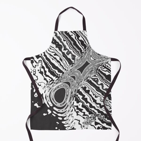 Item preview, Op Art Abstract Ocean Waves in Monochrome designed and sold by cremedecolor.