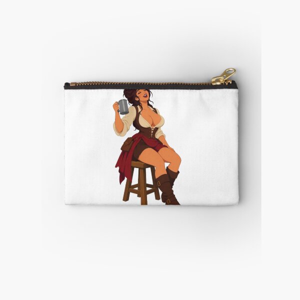 Item preview, Retro Tavern Pin Up Girl – Classic Cartoon Fantasy designed and sold by  Hollow Moon Studios..