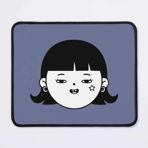 Item preview, Sassy Bob Hair Chibi Girl Retro Doodle designed and sold by BitDoodle.