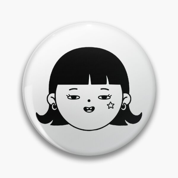 Item preview, Sassy Bob Hair Chibi Girl Retro Doodle designed and sold by BitDoodle.