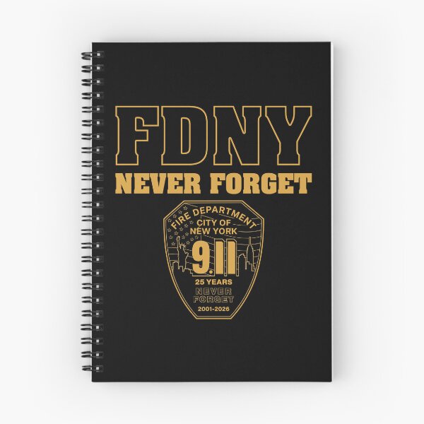 Item preview, FDNY Never Forget New York 9/11 25th Anniversary 2001-2026 designed and sold by SamWoodrt.