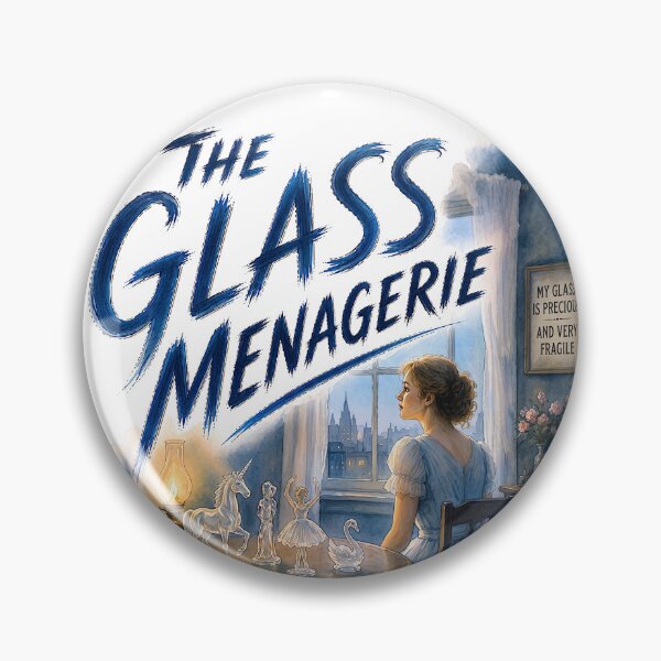 Item preview, The Glass Menangerie designed and sold by Lyric Vault - Rock on.