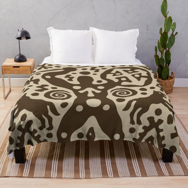 Item preview, Ancient Hunter Petroglyph Warrior Art designed and sold by RamyGallery.