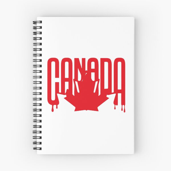 Item preview, Drippy Canada Maple Leaf Typography T-Shirt Design designed and sold by kanjxtan.