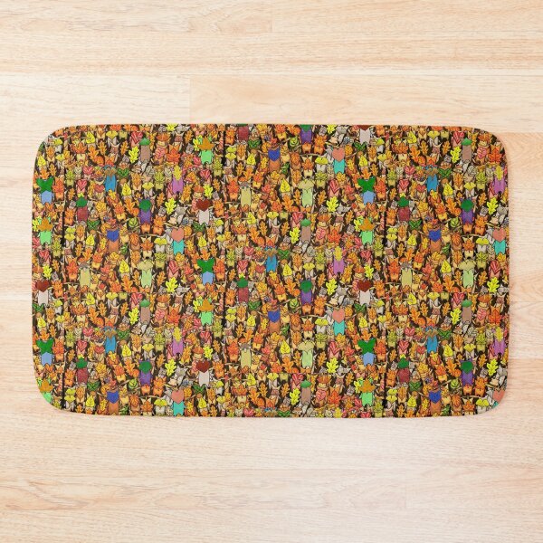 Item preview, Autumn Sprite Pattern: Hand-Drawn Leaf Spirits designed and sold by ILY-Smile.