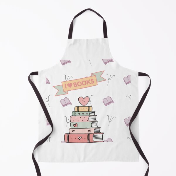 Item preview, I Love Books Cute Pastel Bookworm Reading Lovers designed and sold by Esraa-Arts.